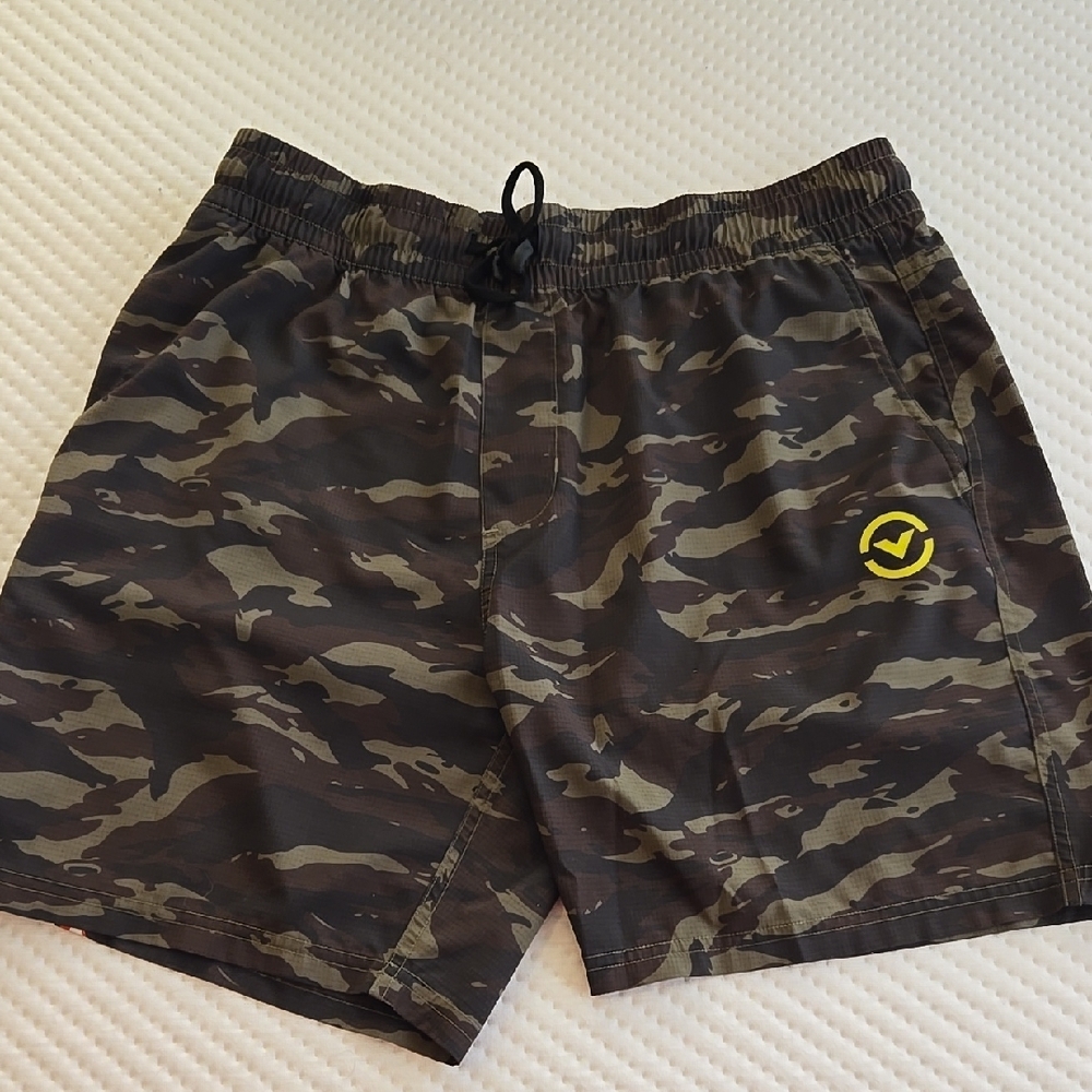 Virus Intl Camo Shark Athletic Shorts